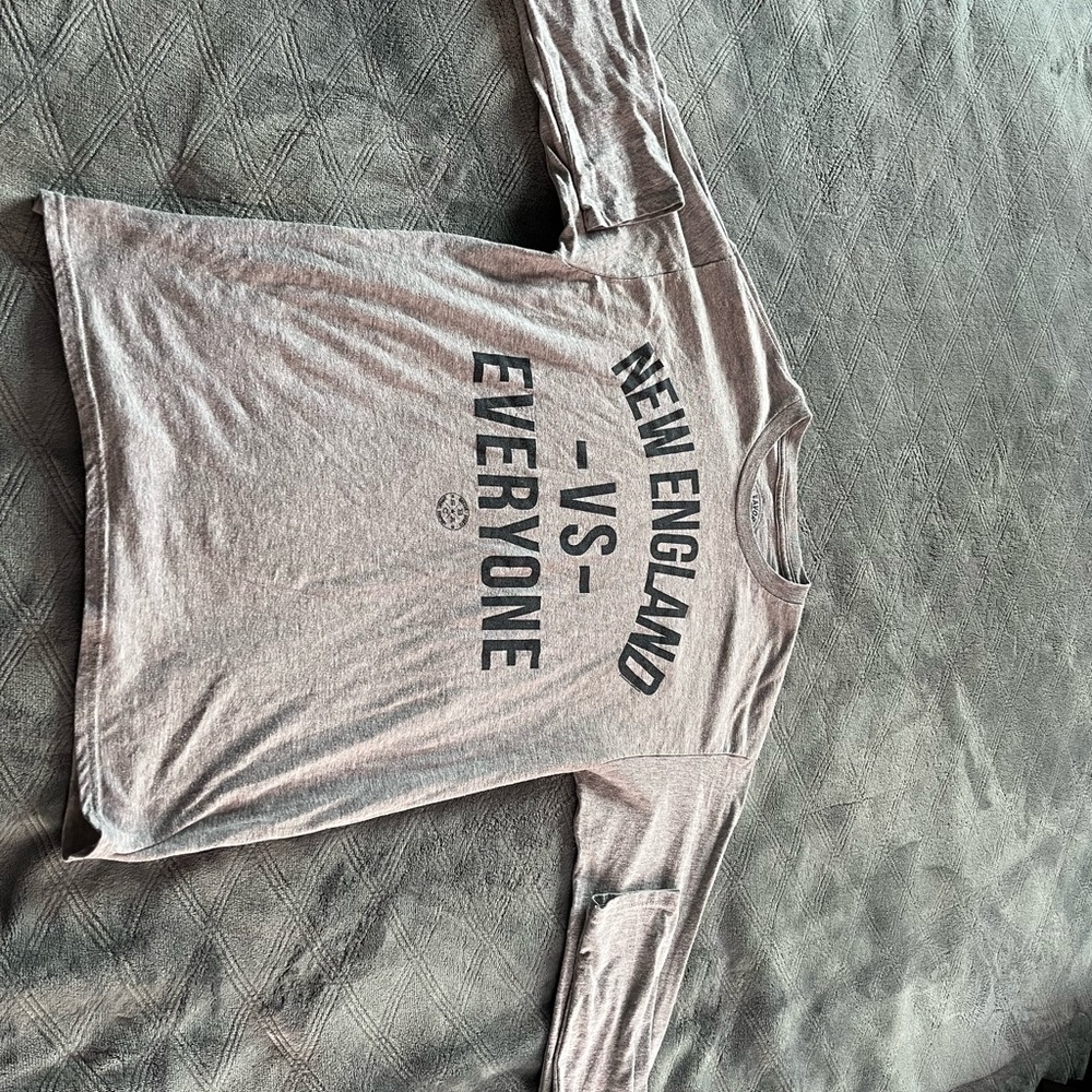 New England vs. everyone T-shirt long sleeve for men